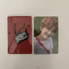 BOYNEXTDOOR ウナク　The Action トレカ　キーホルダー