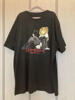 アニメTシャツ DEATHNOTE デスノート 弥 海砂 ミサミサ ブラック