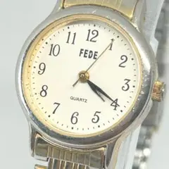 FEDE クオーツ腕時計　レディース　コンビカラー　稼働品