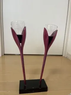 MOET & CHANDON フラワー型ワイングラスセット