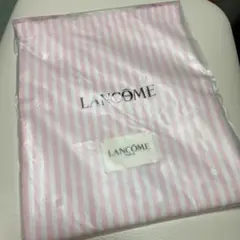 LANCOME ランコム 巾着 ポーチ ピンク ストライプ
