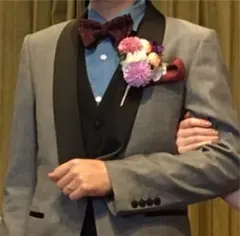 ◆トリートドレッシング ◆新郎お色直し3点セット