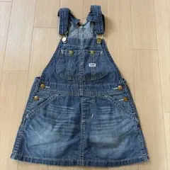 Lee デニム　サロペット　ジャンパースカート　110㎝