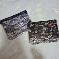 Disney Villains PVCポーチ 2種セット ディズニー ヴィランズ