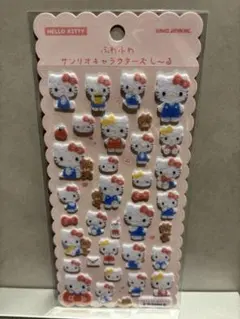 ふわふわサンリオキャラクターズしーる　キティちゃん