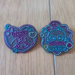 サンリオキャラクターズ ビビッドネオン ピンバッジ マイメロディ ハンギョドン