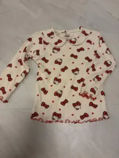 【美品】futafuta HELLO KITTY 長袖カットソー 100
