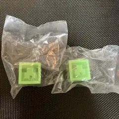 マイクラ Minecraft フィギュア 緑色 立方体 2個セット