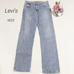 【リーバイス】メンズ　503 ワイドルーズストレートデニムパンツ　ジーンズ　定番のサムネイル