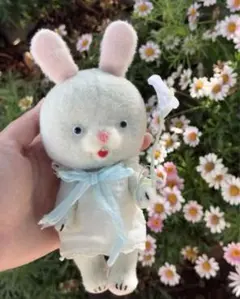ベイビーラビット うさぎ ぬいぐるみ 海外作家様 ハンドメイド