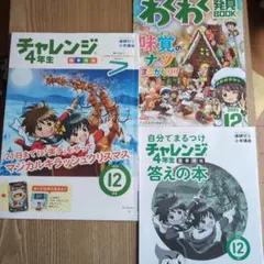 進研ゼミ 小学講座 チャレンジ4年生 2024年12月号