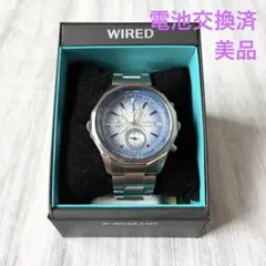 【美品中古・電池交換済】 SEIKO WIRED クロノグラフ腕時計 VK63C 2026年最新】WIRED VK63Cの人気アイテム - メルカリ