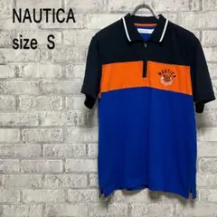 【NAUTICA】ノーティカ 半袖ポロシャツ Sサイズ お洒落 カッコイイ