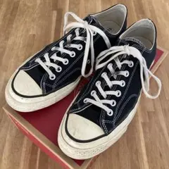 CT70 コンバース チャックテイラー ブラック ローカット 28.5cm