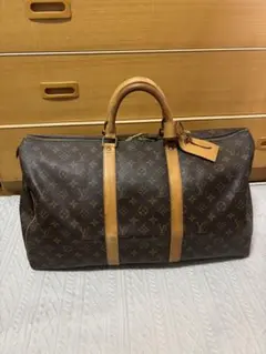 LV ルイヴィトン モノグラム ボストンバッグ 55 鍵付き VI662 - メルカリ
