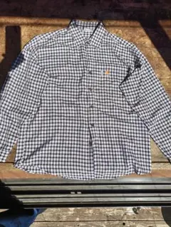カーハートチェック柄 ボタンダウンシャツ