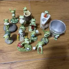 美品　ダイカイ　コポー　カエル13点セット