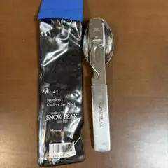 スノーピーク カトラリー18本セット　ウッドパーティ　廃盤品　 peak オンライン限定】スノーピークから「ワッパー武器2本セット