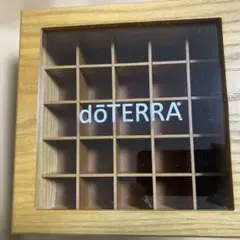 doTERRA ドテラ オイル ボックス 25本 収納 木箱