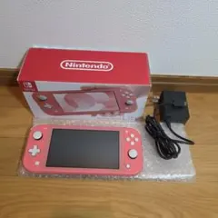 Nintendo Switch Lite ピンク 本体 箱・充電器付き - メルカリ
