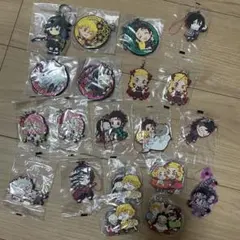 鬼滅の刃　ラバーストラップ　一番くじ　ガチャ