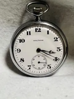 WALTHAM OH済み ウォルサム 懐中時計 手巻き 31時間稼動品のサムネイル