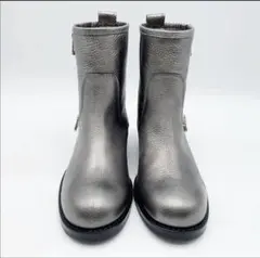JIMMY CHOO ジミーチュウ サイドジップ ショートブーツ 23.5cm