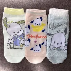 ②ポチャッコ　サンリオ　キャラクター　23〜25cm 靴下　ソックス　キッズ