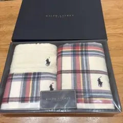 【新品】Ralph Lauren タオルセット チェック柄