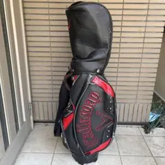 MIZUNO ゴルフ キャディバッグ レッド ネイビー9.5型 +099 - メルカリ