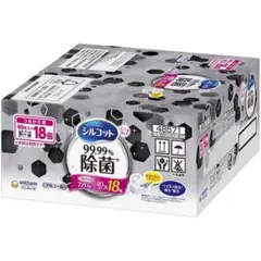 ユニチャーム シルコット 除菌 ウェットティッシュ 詰め替え 40枚×18個のサムネイル