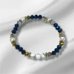ホワイトターコイズのブレスレット