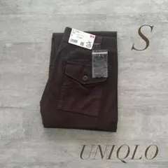 ユニクロ　ジャージーバレルレッグパンツ　標準丈　補正なし