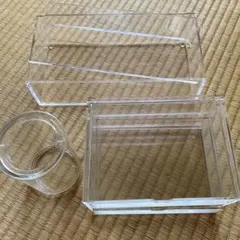 無印良品 アクリルケース アクリルボトルスタンド3段 廃盤 収納 - メルカリ