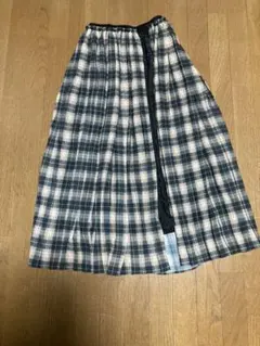 ROSE BUD☆プリーツチェックスカート