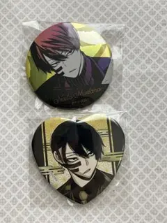 無陀野無人 メタリック缶バッジ(マンガ展)【桃源暗鬼】 - メルカリ