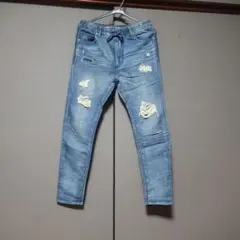 AZUL by moussy ダメージデニムパンツ Sサイズ