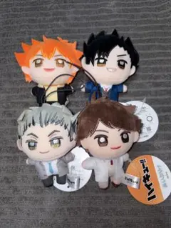 ハイキュー！！ ぬいぷりけmini～制服vol.1～ 4種セット