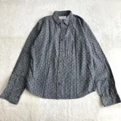 アーバンリサーチ シャツ 長袖 トップス ドット 水玉 グレー レディースのサムネイル