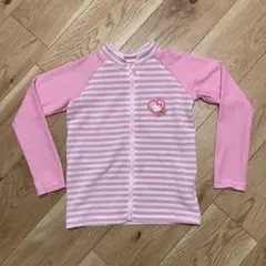 値下げ　美品　ハローキティ ラッシュガード 130