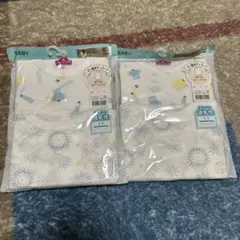 【新品】ラン型ボディスーツ　肌着　綿100% 80