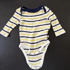 baby GAP ストライプ 長袖ボディスーツ 0-3ヶ月