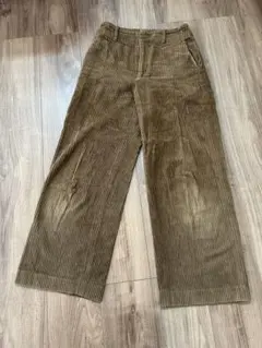 Beauty&Youth コーデュロイ ワイドパンツ S