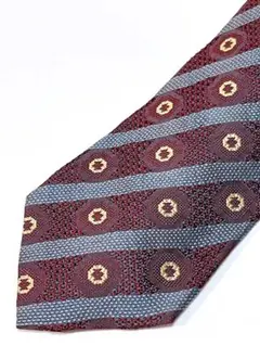 2本目半額　美品　総柄　シルク　ネクタイ　ヴィンテージ　ビジネス