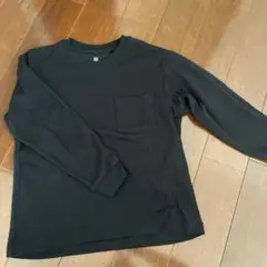 UNIQLO ブラック 長袖カットソー 130