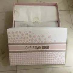【美品】CHRISTIAN DIOR ギフトボックス 大　 花柄