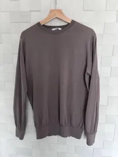 美品　SLOANE クルーネックニット ブラウンのサムネイル
