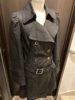 BURBERRY BLUE LABEL ショートトレンチコート ベルト付き