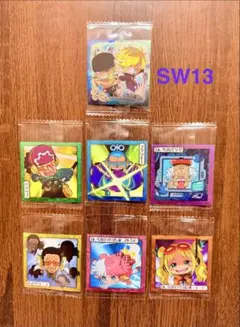 ONE PIECE ワンピース大海賊シールウエハース LOG.13 7種セット
