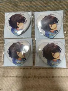 あんさんぶるスターズ 誓約ハート缶バッジ 朔間凛月